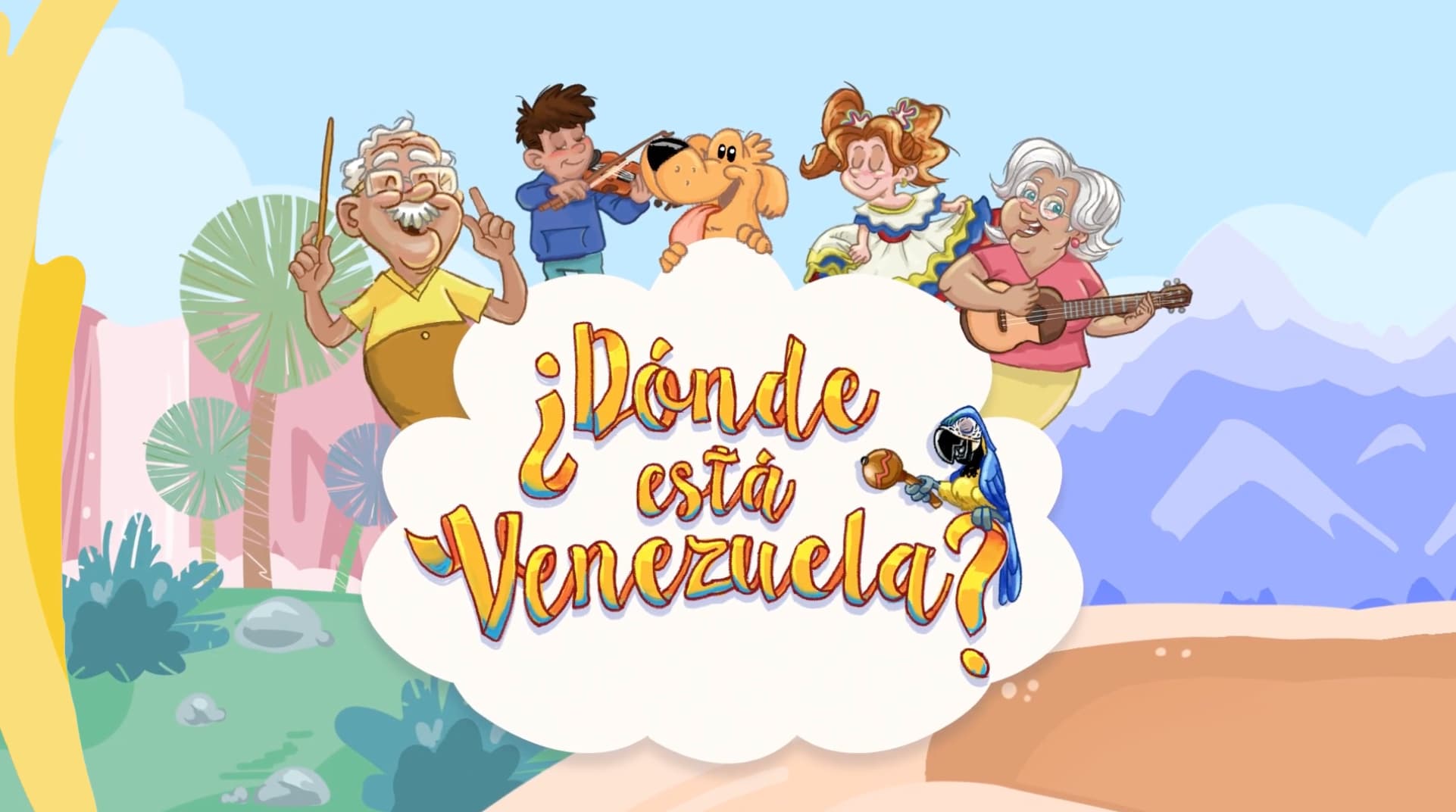 Meollo Criollo: Serie animada "¿Dónde está Venezuela?"