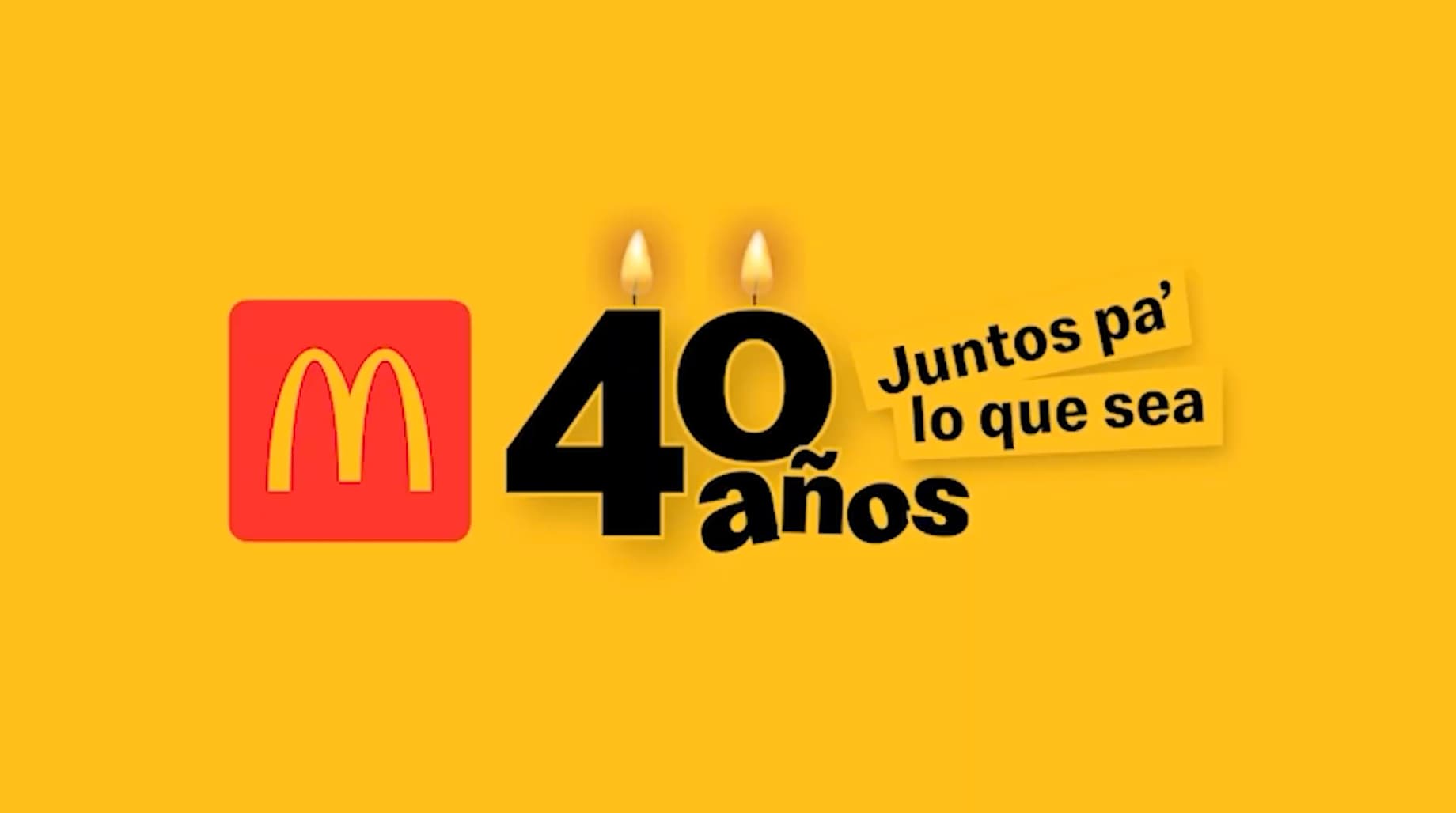 McDonald's 40 Años